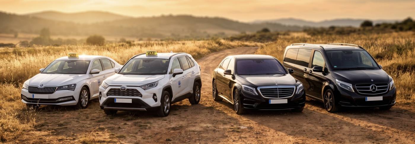 Flota de taxis y VTC comprados en toda España, incluso con más de 1.000.000 de kilómetros